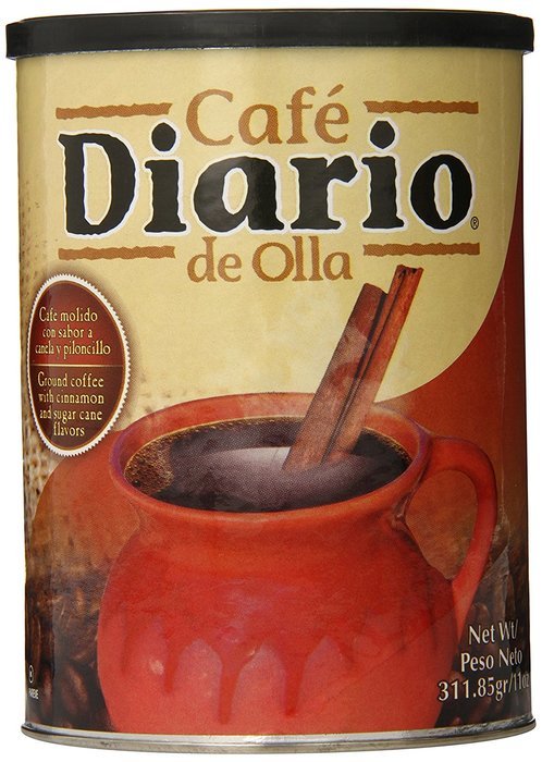 Cafe Diario Ground Coffee, De Olla, 11 Ounce