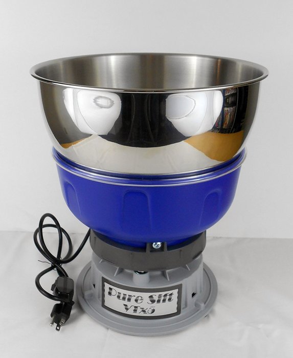 Electric Shaker: Pollen & Trichomes Sifter with 5 Screens (Pure Sift VTx5) - N7