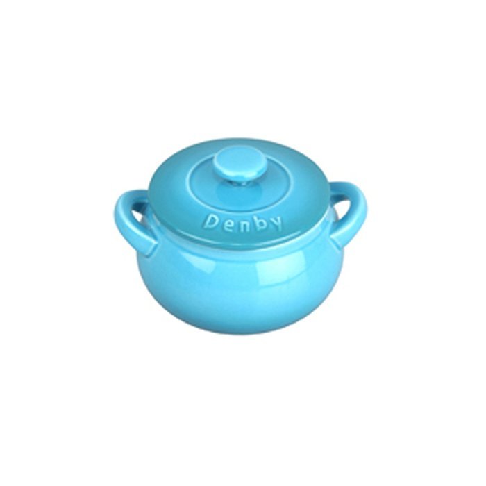 Denby Cook & Dine Casserole, Mini, Azure Oven to Table