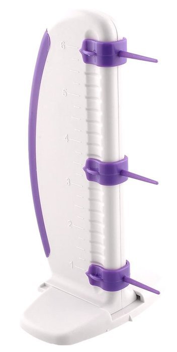 Beauty Clubs Decorator Border Baking Tools Fondant Molds Cake Decorating Tools Plastic Ruler
