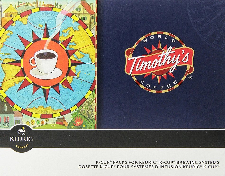 Timothy's World Coffee Rainforest Espresso K-Cup (48 count) N16