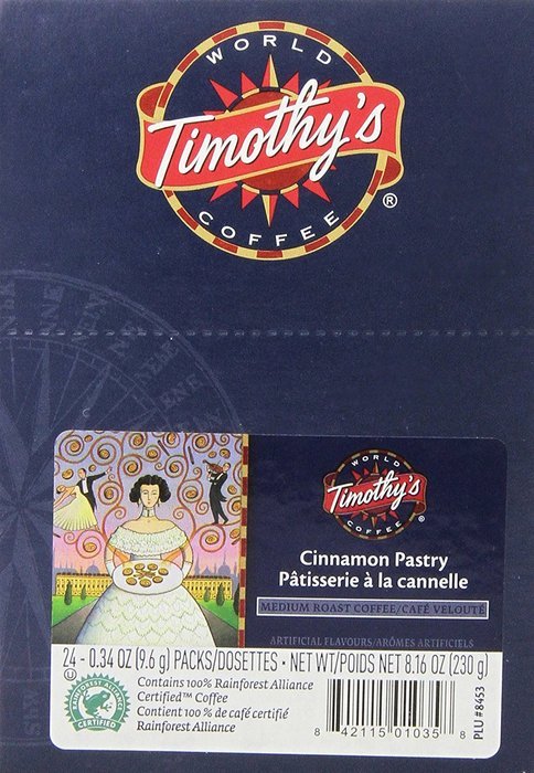 Timothy's World Coffee Rainforest Espresso K-Cup (48 count) N18