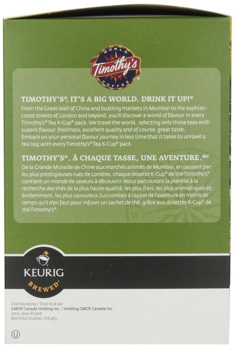Timothy's World Coffee Rainforest Espresso K-Cup (48 count) N19