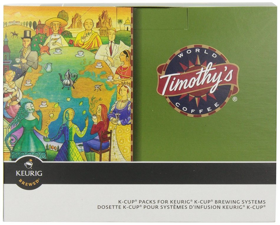 Timothy's World Coffee Rainforest Espresso K-Cup (48 count) N20