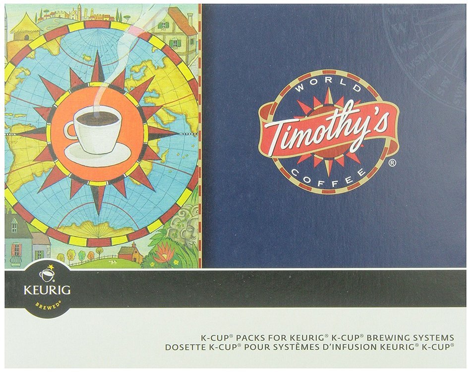 Timothy's World Coffee Rainforest Espresso K-Cup (48 count) N24