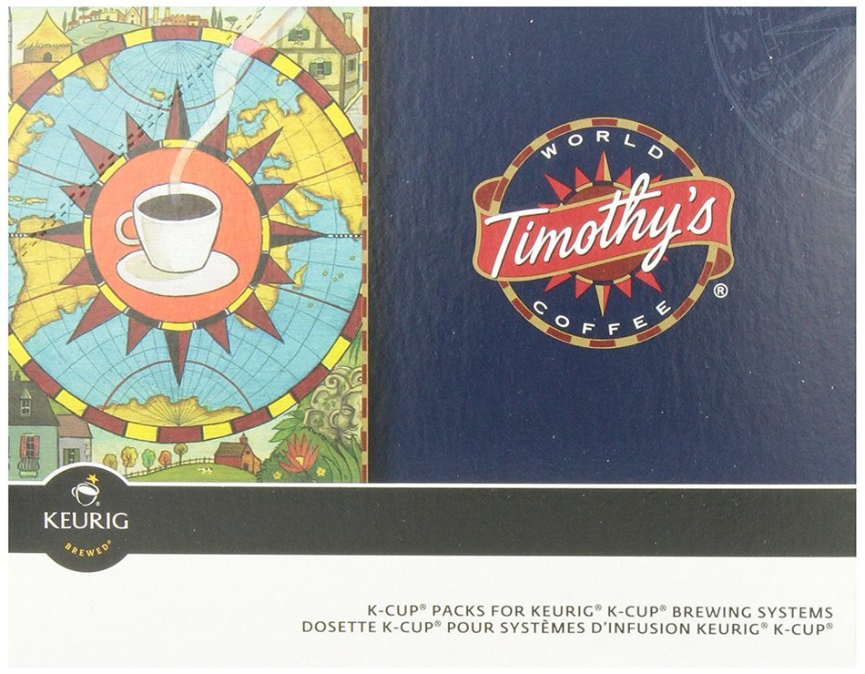 Timothy's World Coffee Rainforest Espresso K-Cup (48 count) N29