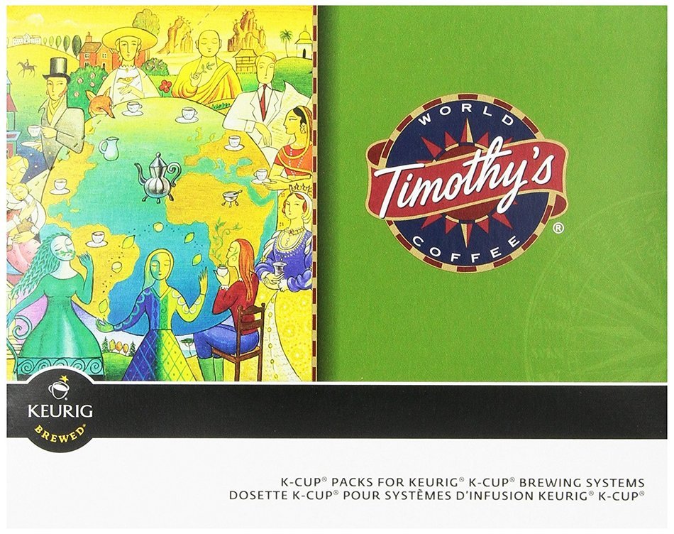 Timothy's World Coffee Rainforest Espresso K-Cup (48 count) N43