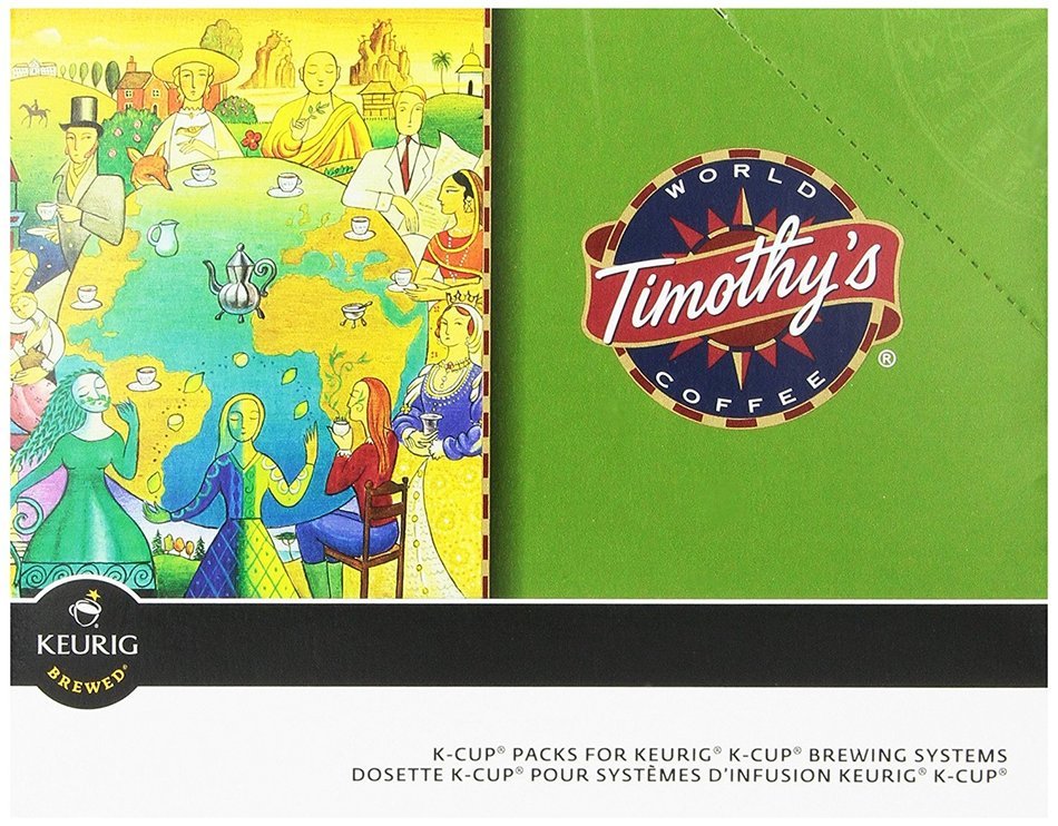 Timothy's World Coffee Rainforest Espresso K-Cup (48 count) N45