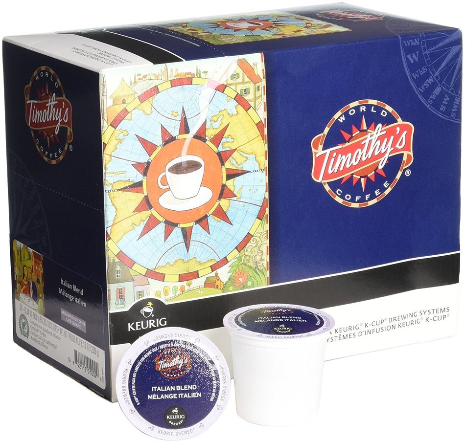 Timothy's World Coffee Rainforest Espresso K-Cup (48 count) N59