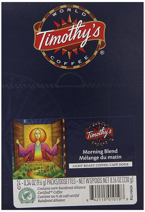 Timothy's World Coffee Rainforest Espresso K-Cup (48 count) N66