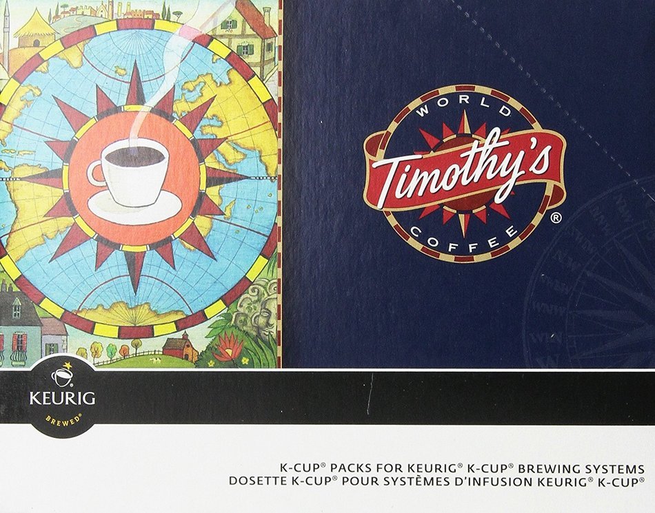 Timothy's World Coffee Rainforest Espresso K-Cup (48 count) N73