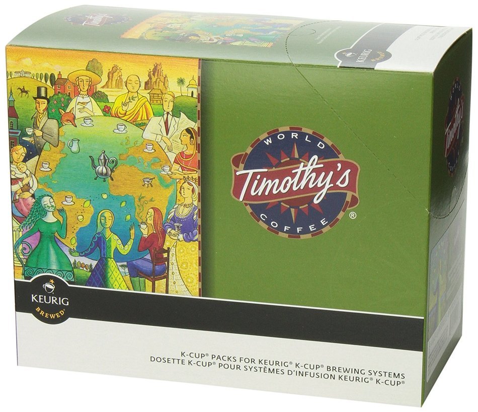 Timothy's World Coffee Rainforest Espresso K-Cup (48 count) N80
