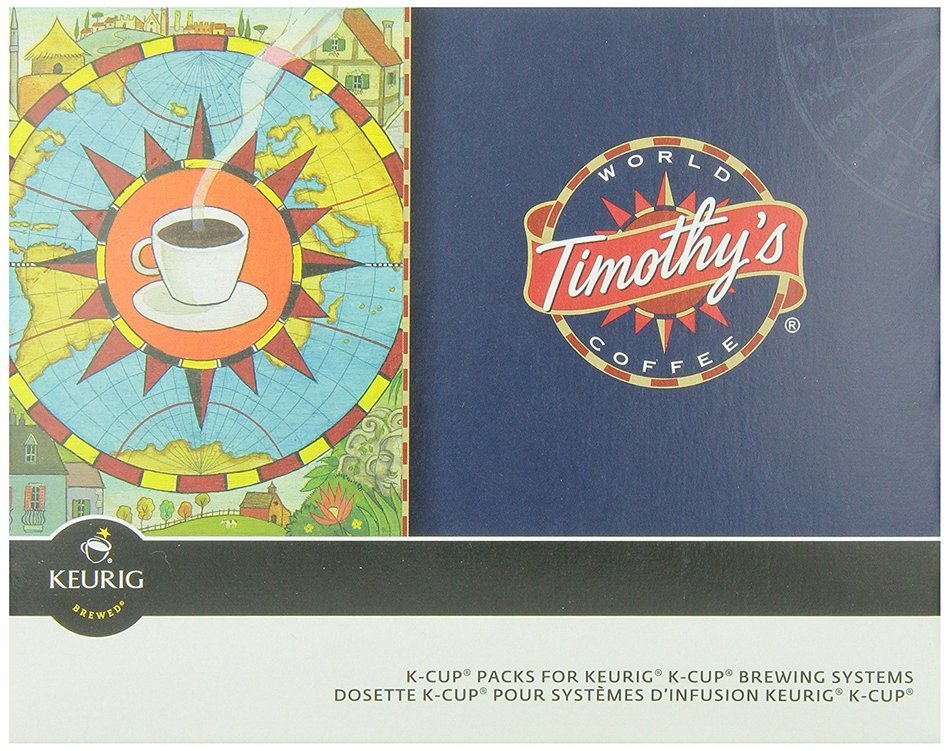 Timothy's World Coffee Rainforest Espresso K-Cup (48 count) N87