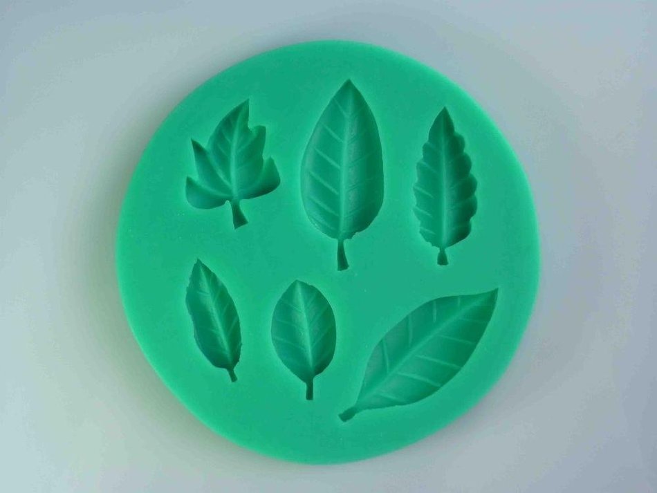 Leaf Shaped 3d Silicone Cake Fondant Mold Cake Decoration Tools