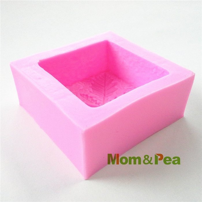 Mom&pea 0519 Embossed Leaf Shaped Silicone Mould for Fondant Cake Sugar Paste Cake Decoration 3d Cake Toppers... N4