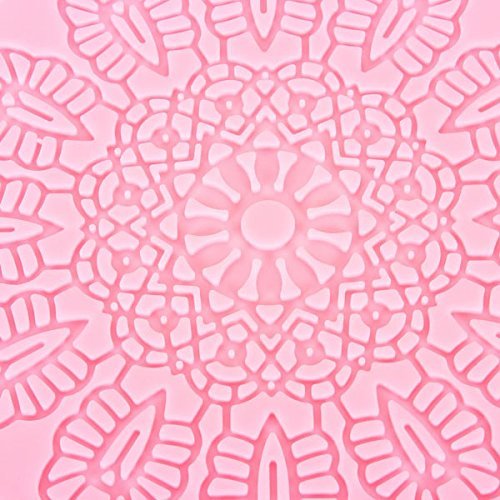 "Sunflower Silicone Lace Mold Cake Fondant Baking Mould" shopping N3