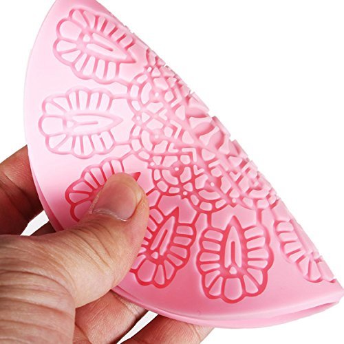 "Sunflower Silicone Lace Mold Cake Fondant Baking Mould" shopping N4