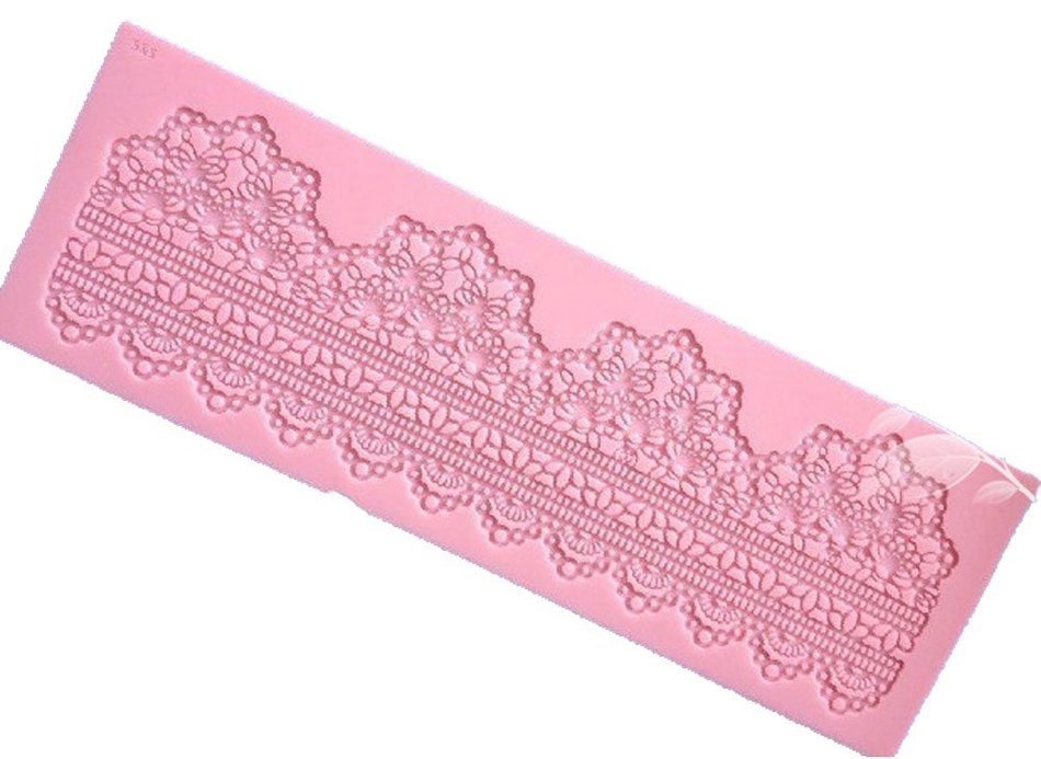 Longzand Molds HY1-151 DIY Cake Decorating Mold with Silicone Lace Mold Mat, Fondant Mold and Silicone Sugar Craft...