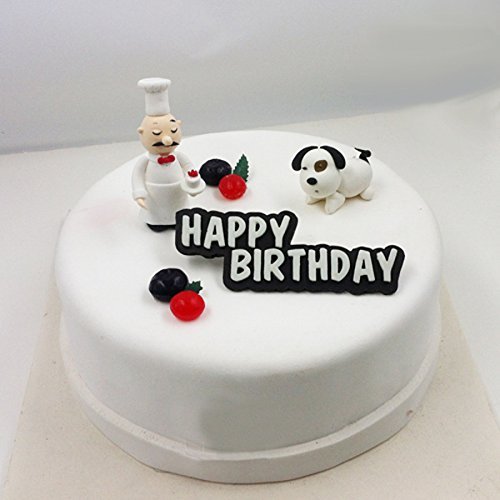 "3D Silicone HAPPY BIRTHDAY Fondant Cake Chocolate Mold Mould Birthday Decoration" shopping N6