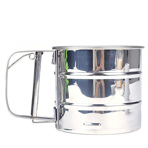 ASDOMO Stainless Steel Fine Tea Mesh Strainer Colander Sieve with Handle for Kitchen Food Rice Vegetable N7