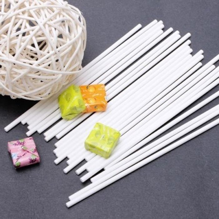 Bakeware Paper Lollipop Stick Sucker Candy Chocolate Cake Lolly Pops Making
