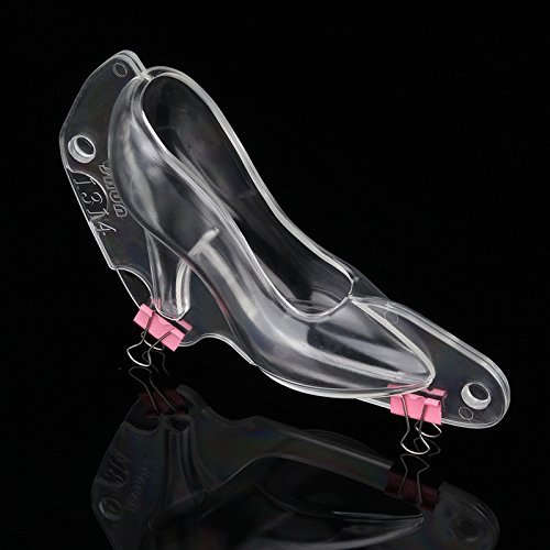 Mangocore High Heel Shoe Polycarbonate PC Chocolate Candy Mould Bundle 3D Molding Instructions Fondant Cake Mold... N2