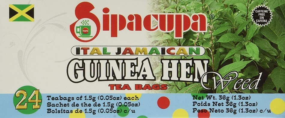 Anamu Tea (Jamaican Guinea Hen Weed 100%) Roots and Leaves