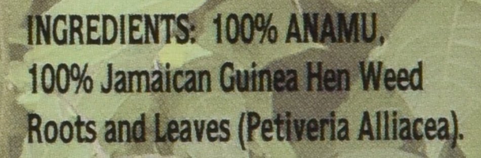 Anamu Tea (Jamaican Guinea Hen Weed 100%) Roots and Leaves N4