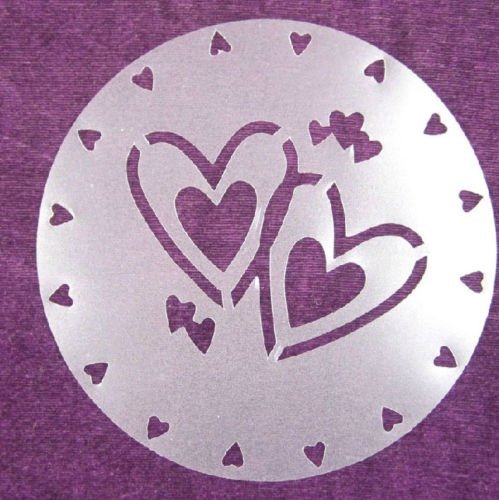 4Pcs/set Round Cake Fondant Craft Decorating Cutter Flower Heart Sugarcraft Mold N6