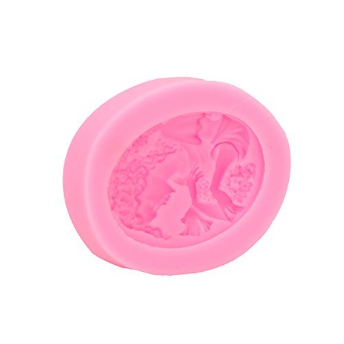 "dipshop Goddess Head Portrait Silicone Fondant Mold Chocolate Soap Mould" shopping N3