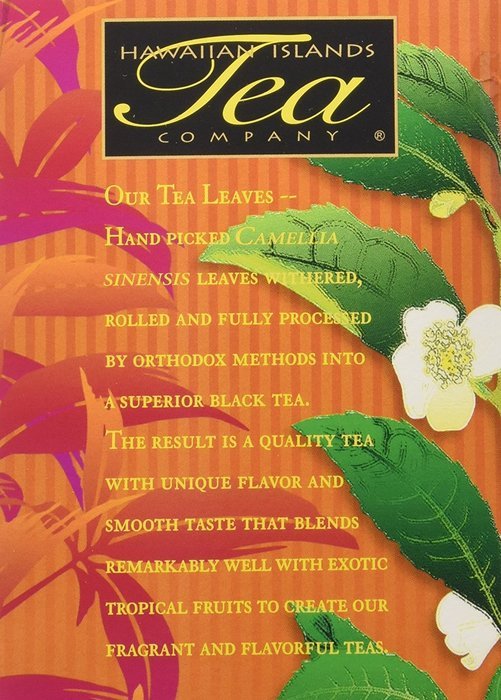 Mango Maui Black Tea 20 Tea bags N2