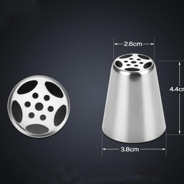 Matoen(TM) 7pcs Steel Cake Icing Piping Decorating Nozzles Tips Baking Tool N3