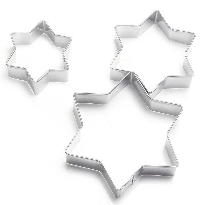 12Pcs Stainless Steel Cake Cookie Biscuit Egg Fondant Mould Mold Sugarcraft Cutter Cake Tools N6