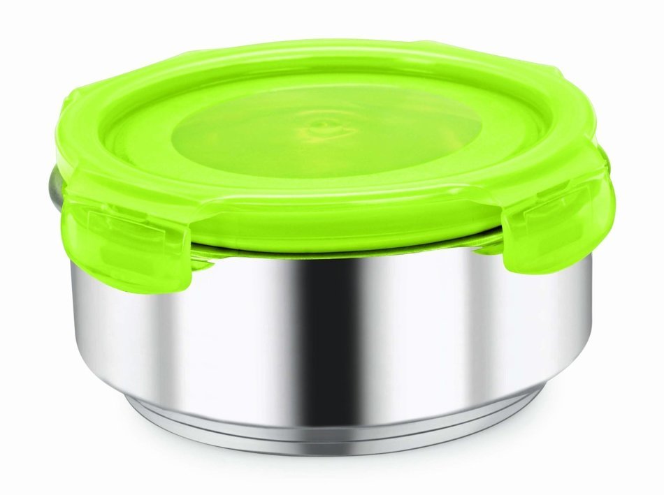 NanoNine Insulated Tiffin 4pc Lunch Pack FRUIT & SALAD SS102 N3