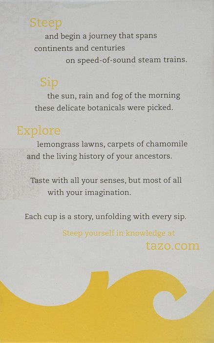 Tazo Herbal Infusion Tea-Calm Chamomile (Decaf), 20 Filter Bags N2