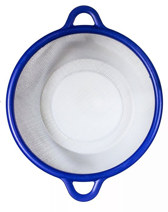 Top Quality Round Mesh Metal 10" Strainer - Strains Unwanted Pulp, Seeds, Also Rinse Vegetables, Strain Soups,...