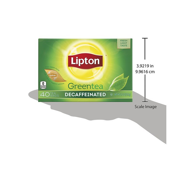 Lipton Green Tea, Decaffeinated, 40 Count N2 free image download