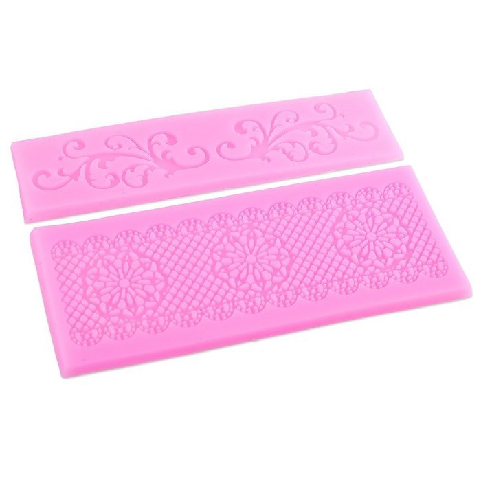 Lace Silicone Fondant Mold Wedding Cake Mould Decoration Baking Tool N2