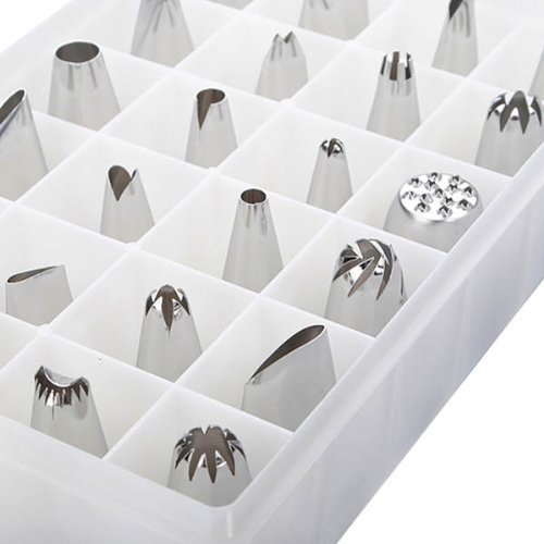 "24pcs Cake Decoration Set Of Icing Piping Nozzle Tips Set" shopping N2