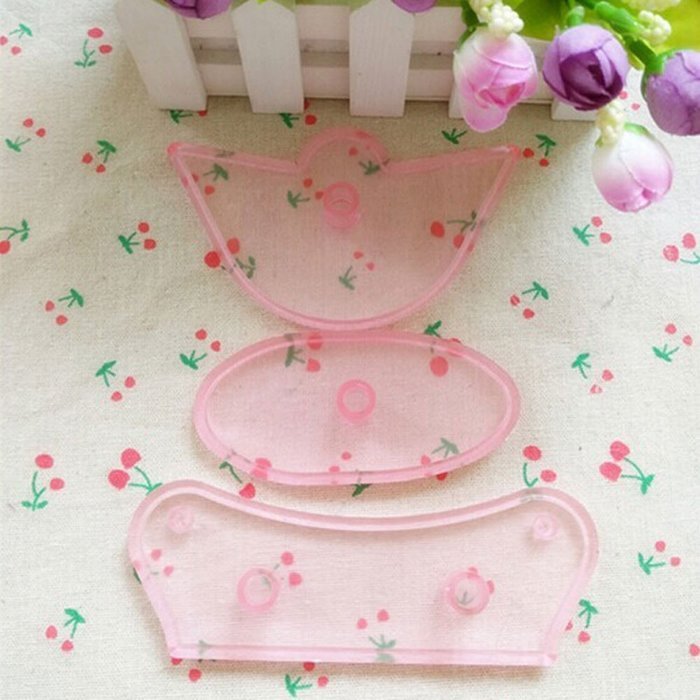 TANGCHU Cake Decoration Tool Embosser Cutter Mould Sugarcraft Baby Bootie Cutter Set Of 3 Pieces N2