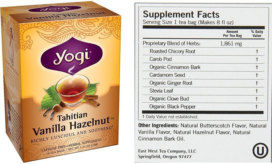 Yogi Tea Exotic Herbal Tea 5 Flavor Variety Pack (Pack of 5, 80 Tea Bags Total) N3