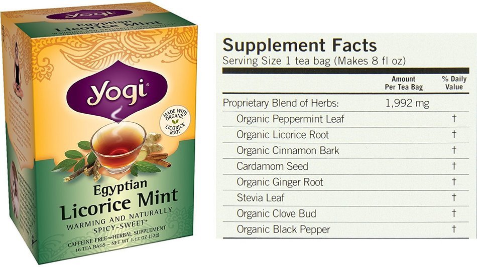 Yogi Tea Exotic Herbal Tea 5 Flavor Variety Pack (Pack of 5, 80 Tea Bags Total) N7