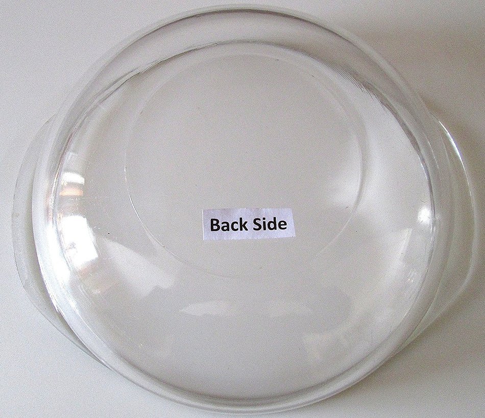 Pyrex 2 Qt Clear Glass Covered Casserole with Knob Lid N4