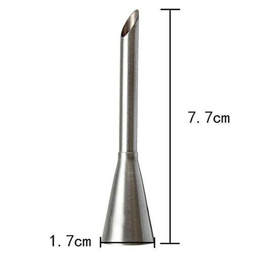 meizhouer Stainless Steel Piping Nozzles Pastry Kitchen Bakeware Bakry Fondant Dessert Tip Cake Decorating N8