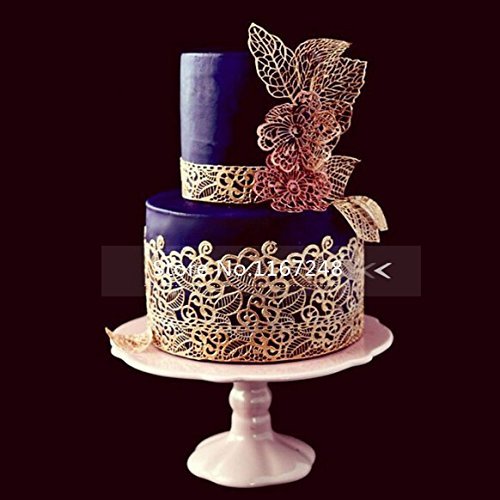 40cm*20cm Large Size Forma De Silicone Cake Mold Silicone Lace Mold Fondant Cake Decorating Tools Forma De Bolo...