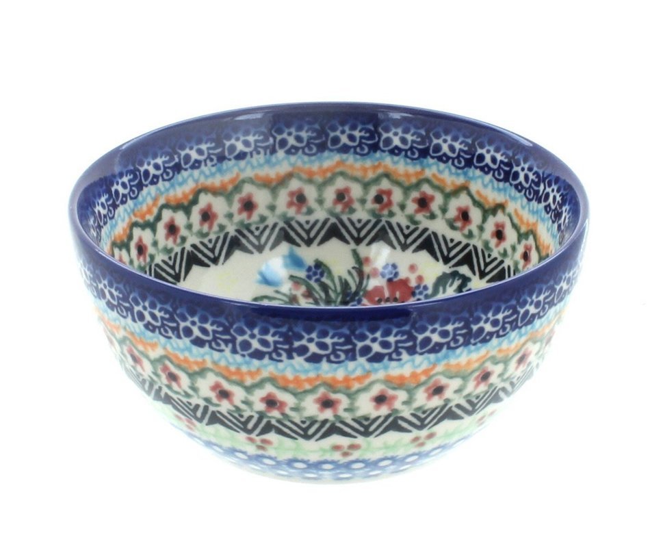 Polish Pottery Ashley Dessert Bowl
