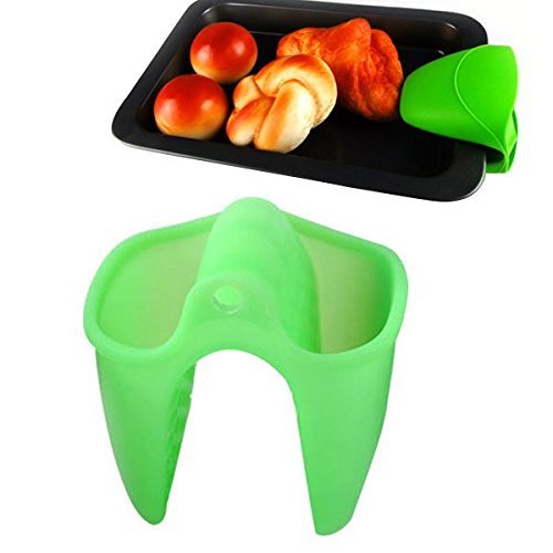 ASDOMO Heat Resistant Non Slip Oven Mitts Microwave Oven Pot Holder for Cooking Baking Barbeque BBQ Prevent Accidental...