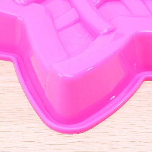 Large Pentagram Silicone Cake Pan Mold Baking Pan Tray N2
