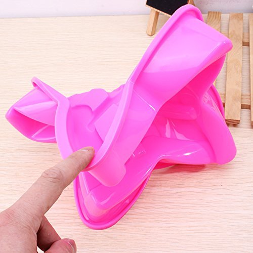 Large Pentagram Silicone Cake Pan Mold Baking Pan Tray N6