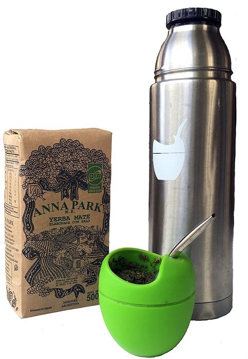 Anna Park Yerba Mate - Organic - The Best Yerba Mate in the World! 500 Grs/1.1 Lbs/16.9 Oz N8